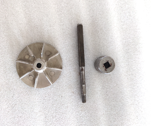 YT1配件方軸、葉輪、滑道